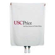 USC Trojans Price White Blanket